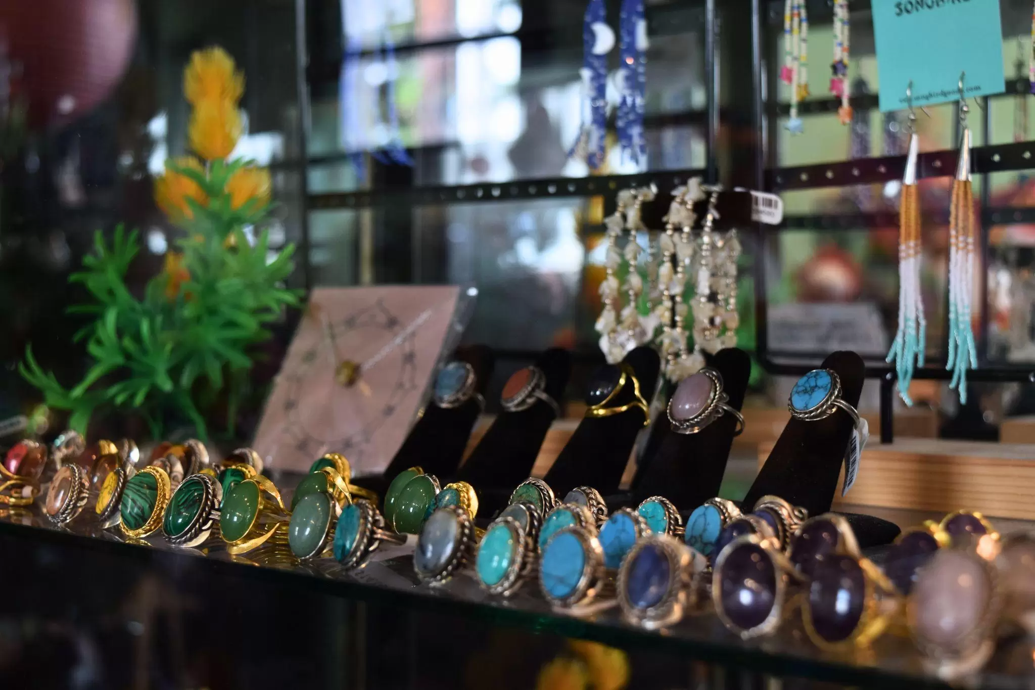 Specialty jewelry, clothing and accessories at Songbird